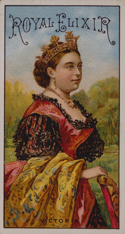 Royal Elixir, Queen Victoria by American School